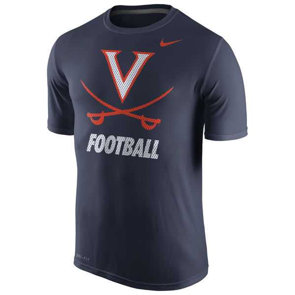 Virginia Cavaliers Nike 2015 Sideline Dri-FIT Legend Logo WEM T-Shirt - Navy Blue,We sell and wholesale Virginia Cavaliers Nike 2015 Sideline Dri-FIT Legend Logo WEM T-Shirt - Navy Blue on line form chian!